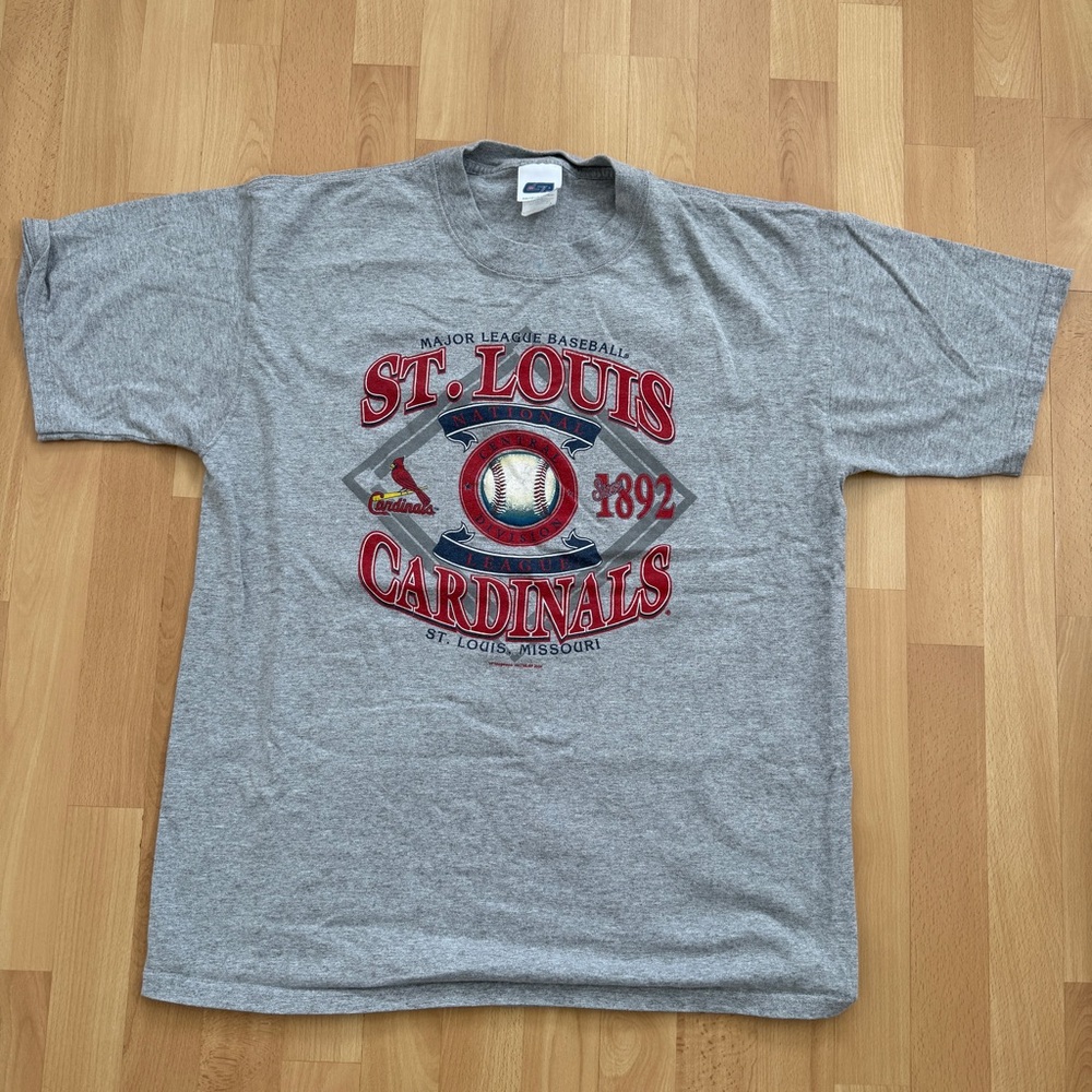 Vintage St. Louis Cardinals MLB Tee Shirt Men’s Large Made In USA